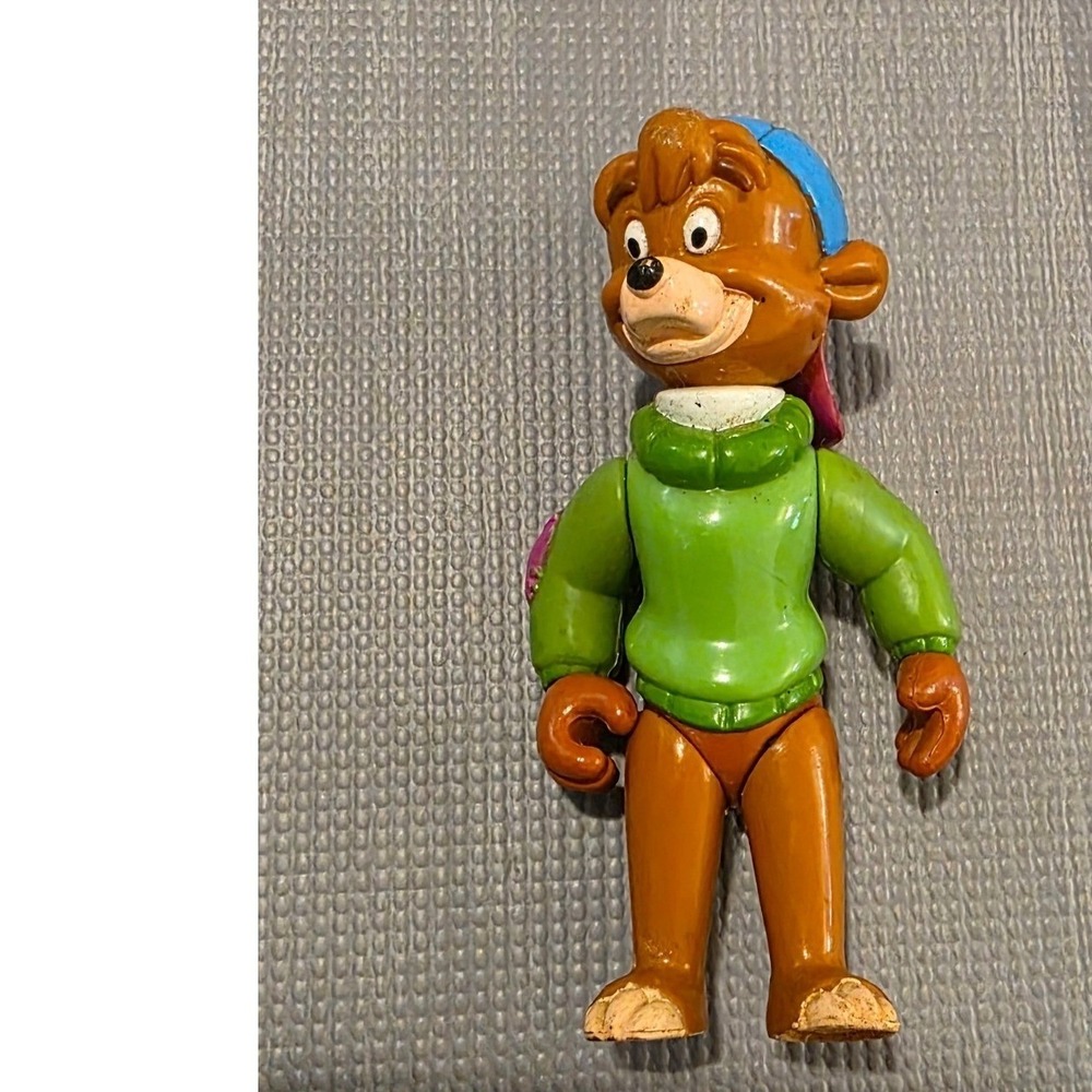Vintage Disney Adventures of the Gummi Bears Cavin Action Figure 1980s Toy